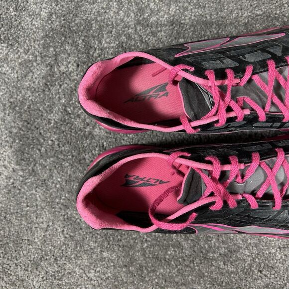 Altra Golden Spike A3621-4 Women's Size 7 Pink Black Track Field Running Shoes - Picture 11 of 14